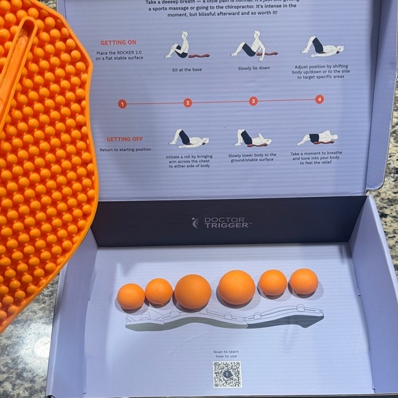 🆕 Dr. Trigger Rocker 2.0 Back Relief Tool Top Attachment. Brand New in Box!! - Picture 3 of 3